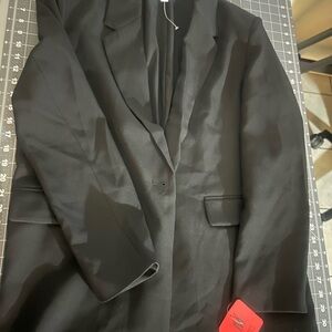 Steve Madden Classic Black Suit Jacket